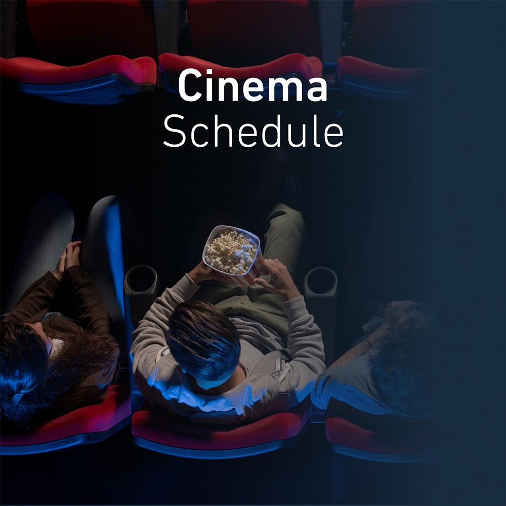 City mall Cinema Schedule 01 City Mall